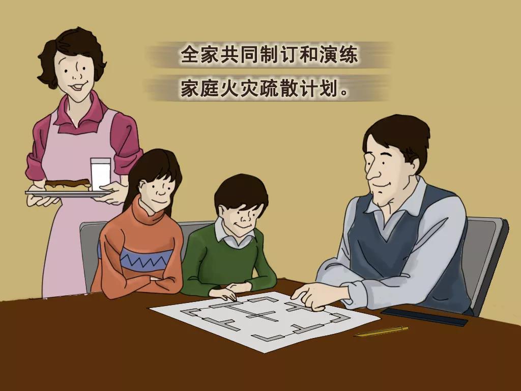 美國消防協(xié)會(huì )為《學(xué)防火》教程配了神奇畫(huà)風(fēng)的系列漫畫(huà)