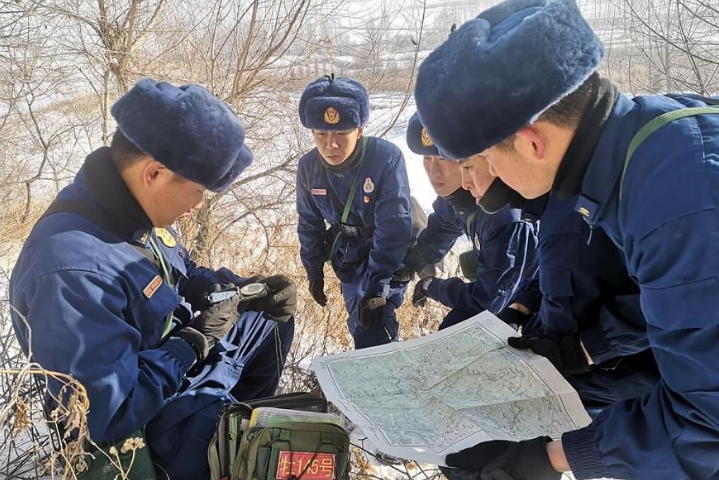 感受一下森林消防冬季大練兵的熱鬧