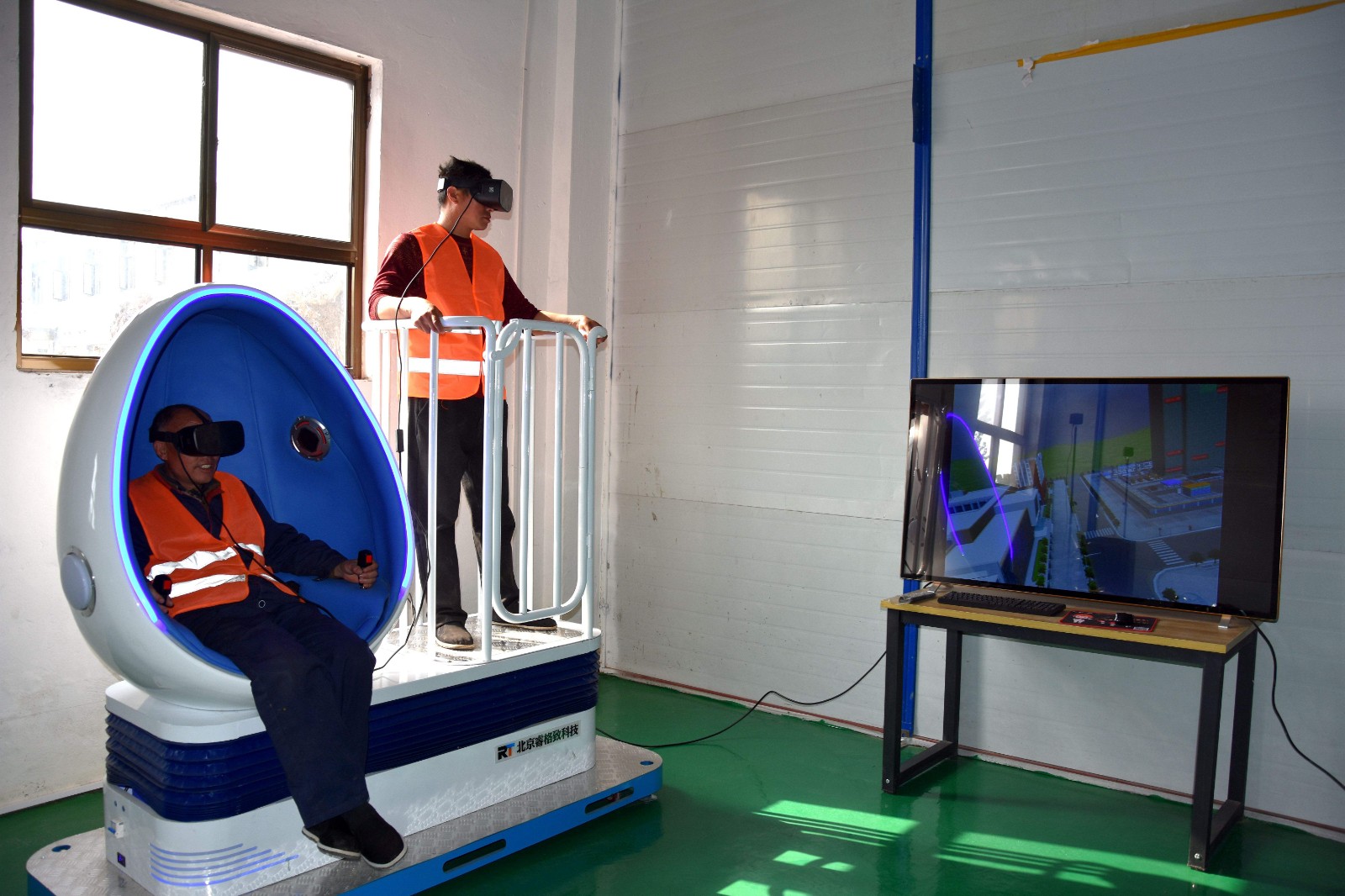 VR安全體驗館在地鐵建設中的應用